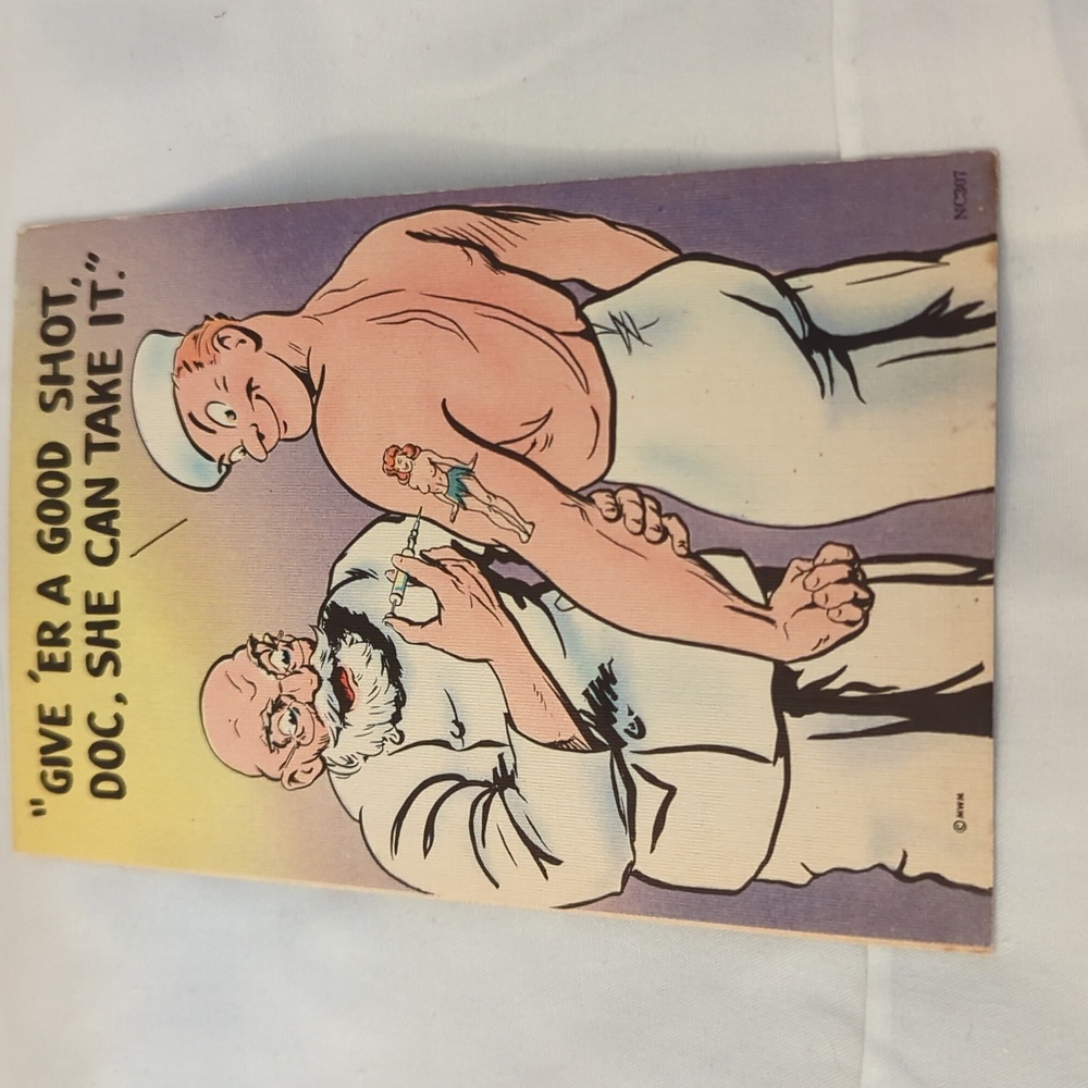 Vtg Military Postcards Set Of 5 - Picture 4 of 11